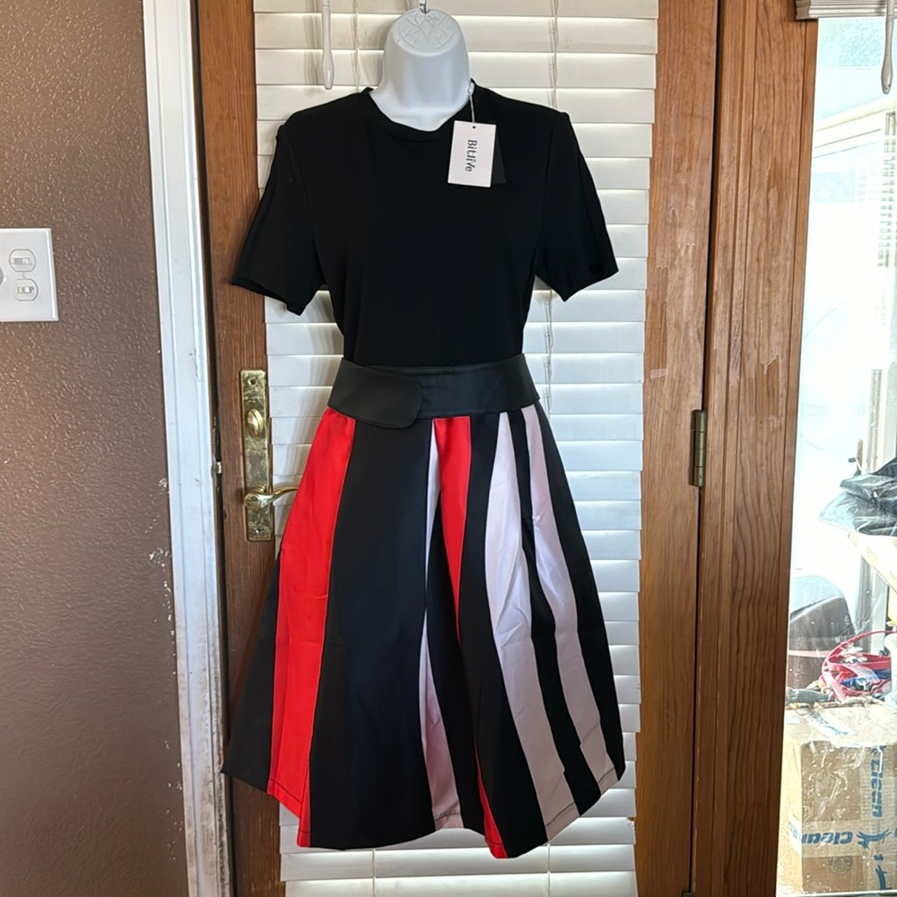Size 8 full skirted dress